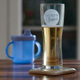 Daddy's Juice Beer Pint Glass