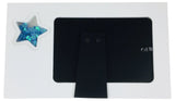 New Born Baby Boy Picture Frame With Confetti Star