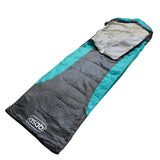 Sleeping Bag Grey And Blue Perfect For British Summer Camping