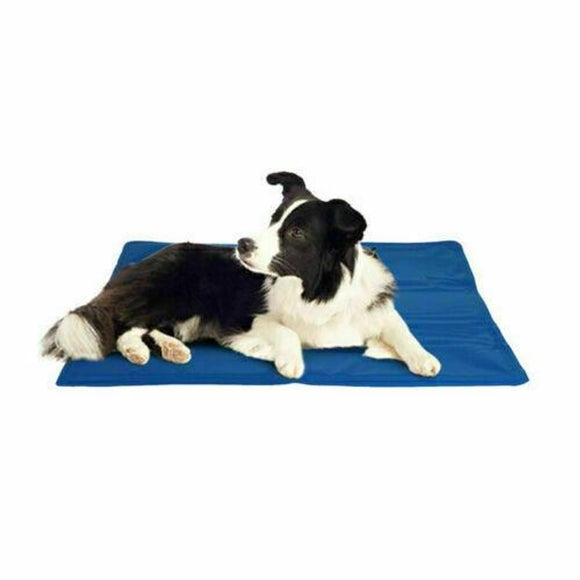 Medium Self Cooling Cool Gel Mat Pet Bed For Dogs & Cats Gives Heat Relief In Summer Non-Toxic